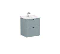 Meuble de salle de bain avec lavabo Vitra Root 60x67x46 cm vert mat (ROOTC60GINTC)