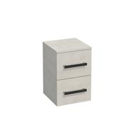 Meuble de salle de bain Cube Way 32,5x51x33 cm chêne Chamonix (CUBE2N32DC)