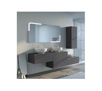Meuble de salle de bain DOLCE VITA Gris Anthracite -