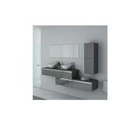 Meuble de salle de bain dolce vita gris taupe