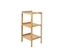 Meuble de salle de bain GB321 en bambou 3 étagères 370x330x780 mm