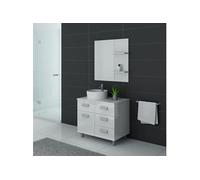 Meuble de salle de bain MILAN Blanc 800