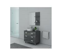 Meuble de salle de bain MILAN Gris Taupe -