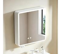 Meuble de salle de bain mural avec lavabo en céramique 80 cm Design moderne peu encombrant pour salle de bain élégant et fonctionnel Facile à installer Idéal pour la rénovation de la maison