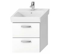 Meuble de salle de bain sous lavabo Jika Lyra Plus Viva 49x41,6x55 cm blanc (H40J3834023001)