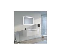 Meuble de salle de bain tivoli 1000 blanc