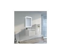 Meuble de salle de bain tivoli 600 blanc