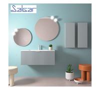 Meuble de salle de bains 1 tiroir BIBA 1000 Blue Fog - SALGAR 102973