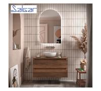 Meuble de salle de bains 2 tiroirs MONTERREY 1000 NOYER MAYA - SALGAR 102941