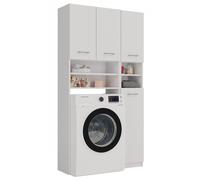 Meuble de salle de bains au-dessus du lave-linge RISTO 1 - blanc