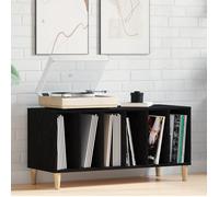 vidaXL Meuble de rangement Chêne noir 100x38x48 cm Bois d'ingénierie