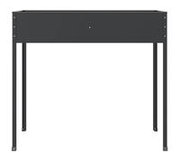 Meuble Déco - Support/Pot de Fleurs - Jardinière Anthracite 100,5x40,5x90 cm - Acier galvanisé luf9023423