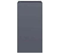 Meuble Déco - Support/Pot de Fleurs - Jardinière anthracite 40x40x80 cm acier laminé à froid luf9965971