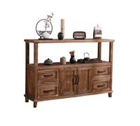 Meuble d'entrée et Buffet Modernes - Buffet de Rangement de Salon, Bois Massif Marron