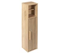 Home Deco Factory – Meuble dérouleur papier WC Klaus – Pratique, élégant – Marron