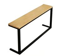 Meuble derriere canapé Tables Consoles Étroites Noires Derrière Le Canapé, Table De Canapé Extra Longue 80/100/120/140/160 Cm 180 Cm Pour Couloirs/entrées/chambres/études(#C,120x20x80cm/47.2x8x31.5in)