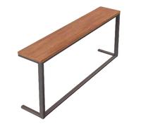 Meuble derriere canapé Tables Consoles Étroites Noires Derrière Le Canapé, Table De Canapé Extra Longue 80/100/120/140/160 Cm 180 Cm Pour Couloirs/entrées/chambres/études(#D,180x20x80cm/70.9x8x31.5in)