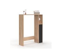 IDMarket - Top WALLIS avec meuble en hêtre et noir