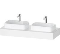 Meuble Double Vasque Duravit Qatego 1400mm Blanc Mat QA4805018180000