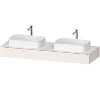 Meuble Double Vasque Duravit Qatego 1600mm Blanc Super Mat QA4808084840000