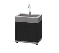 Meuble Duo Avec Évier Intégré Noir