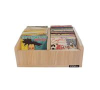 Meuble Enova hifi BAC 45T SWE pour vinyles 45 tours Beige Vinyle