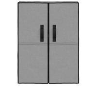 Meuble Entrée Gris - LEMON® Armoire à chaussures - Bonne ventilation - Gris 60x28x90cm Tissu 747 - Soldes