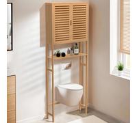 IDMarket Meuble étagère BEA dessus WC pour placard en bambou