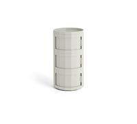 HAY Table d’appoint Facet Cabinet 30 Misty grey