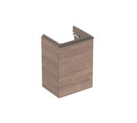 Meuble Geberit Smyle Square lave-mains ch. à gauche 44.2x61.7x35.6cm Noyer - GEBERIT 500.351.JR.1