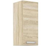 Stolarz-Lempert Meuble mural de cuisine Lassen 1 porte battante 30 x 32 x 72 cm gris