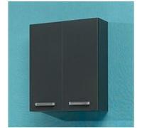 Meuble haut 2 portes l60xh70 cm weasley - anthracite G