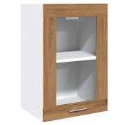 Meuble haut/Armoire vitrée suspendue - VIDAXL - chêne artisanal - 40x31x60 cm CC4894508
