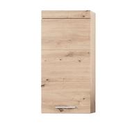 Meuble haut chêne clair 1 porte Kelia 37 cm