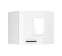 Meuble haut cuisine - BELINI - SGN60 - 1 porte - Blanc très brillant - 60x60x58 cm