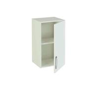 Meuble haut de cuisine 1 porte coloris blanc - Hauteur 70 x Longueur 40 x profondeur 33 cm -PEGANE- blanc