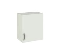 Meuble haut de cuisine 1 porte coloris blanc - Hauteur 70 x Longueur 60 x profondeur 33 cm