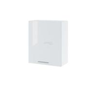 Meuble haut de cuisine Bellissi Blanc Brillant 1 porte L 60 cm - Cuisineandcie