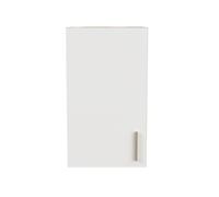 Meuble haut de cuisine coloris chene kronberg, blanc - Longueur 40 x Hauteur 70 x Profondeur 30 cm --