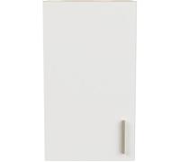 Meuble haut de cuisine coloris chêne kronberg, blanc - Longueur 40 x Hauteur 70 x Profondeur 30 cm