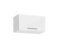 Meuble haut de cuisine - DECONATION - Salma - Blanc - L 60 x H 36 cm - Montage facile