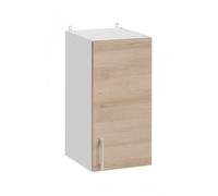 Meuble haut de cuisine Eco Chene Naturel 1 porte L 30 cm - Cuisineandcie