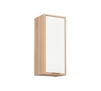 Meuble haut de cuisine ""Vanessa"" - Beige/Blanc - L 30 x H 72 cm