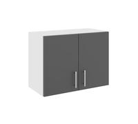 Meuble haut Hotte haaus Karo, Anthracite/Blanc, 60 x 30 x 45 cm
