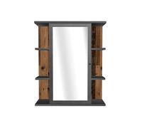 Meuble Haut & Miroir Design Terran 71cm Naturel