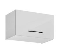Meuble Haut Pour Hotte De Cuisine "frida" - Blanc Brillant - L 60 X H 35 X P 31 Cm