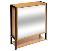 Meuble Haut Salle de Bain Miroir Tribecart 5Five - Naturel