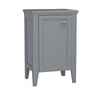 Vitra haute 62247 53,5 x 39,5 x 83 cm, gauche. au sol, corps gris mat