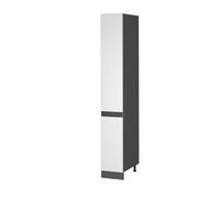 Vicco Meuble Haute de Cuisine R-Line, Blanc, 30cm J-Shape, pour Une Combinaison Libre au Sein de systèmes de Cuisine modulaires