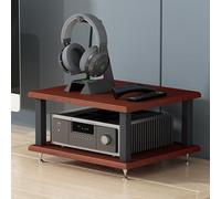 Meuble Hi-Fi AV Ma pour tourne-disque avec pieds anti-chocs Sto pour amplificateurs de puissance et O Equint Slish Home Cinéma fourrure